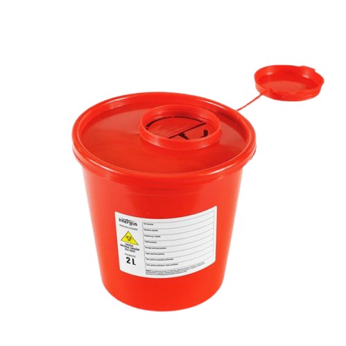 Red Medical Waste Container - Various Sizes