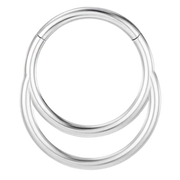 Clicker Segmenté Titane - Double Anneau - Piercing Planet