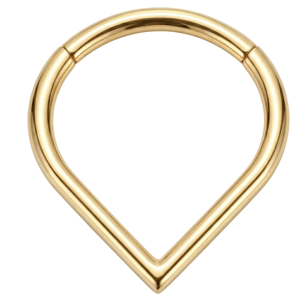 Titanium Segmented Clicker - Teardrop