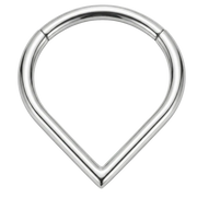 Titanium Segmented Clicker - Teardrop