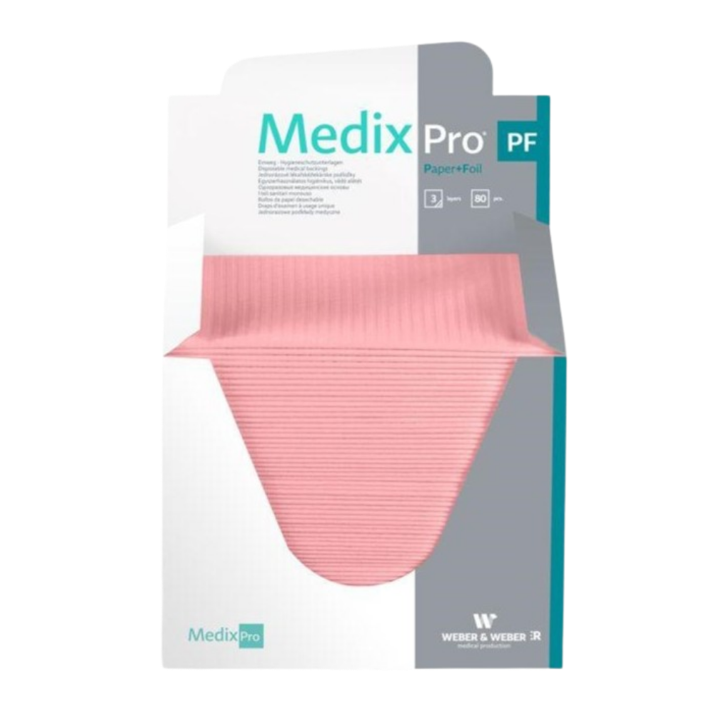 MedixPro Foldable Paper-Foil Pads 80 Pieces - Various Colors