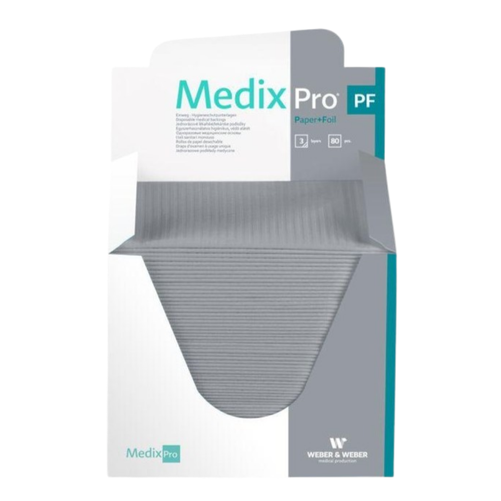 MedixPro Foldable Paper-Foil Pads 80 Pieces - Various Colors