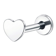 Labret Titane - Coeur