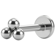 Titanium Decorative Labret - Balls
