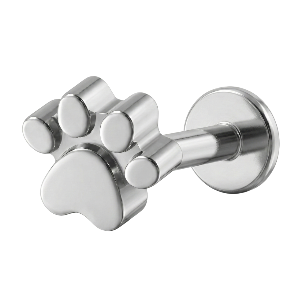 Labret Décoratif Titane - Patte