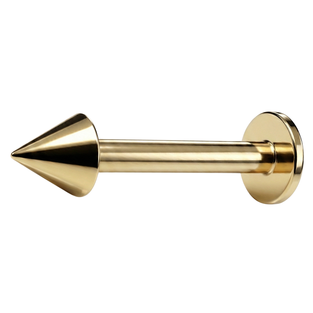 Titanium Labret with Taper - External Thread