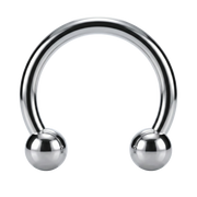 Titanium Horseshoe with Balls - External Thread