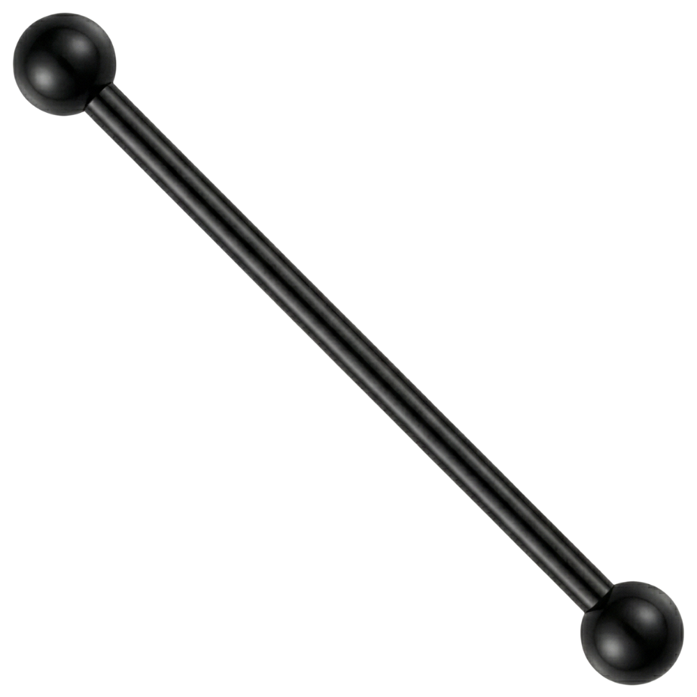 Titanium Ball Barbell - Externally Threaded