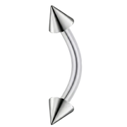 Banane en Titane Avec Cônes - Filetage Externe