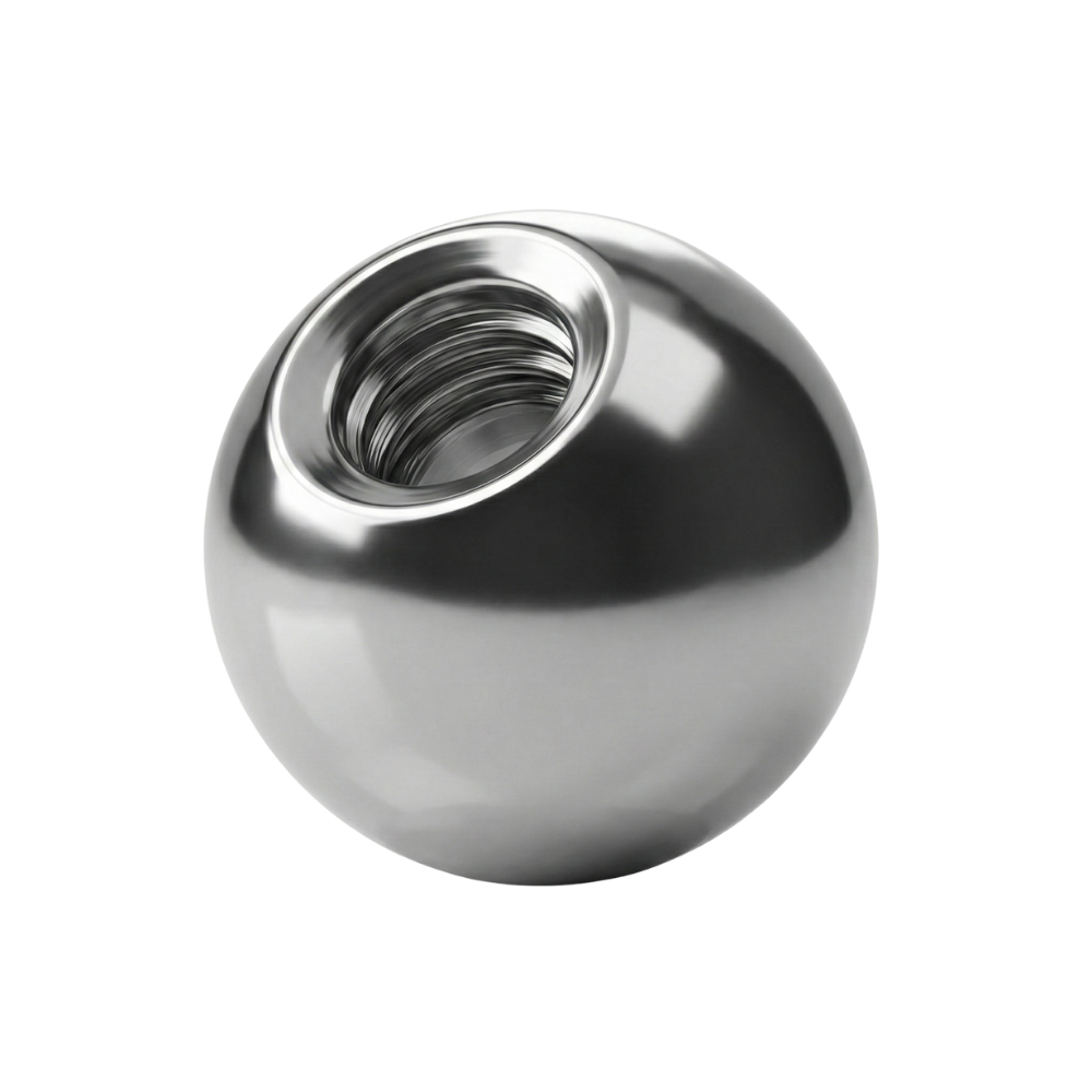 Titanium Nut - Ball with Internal Thread