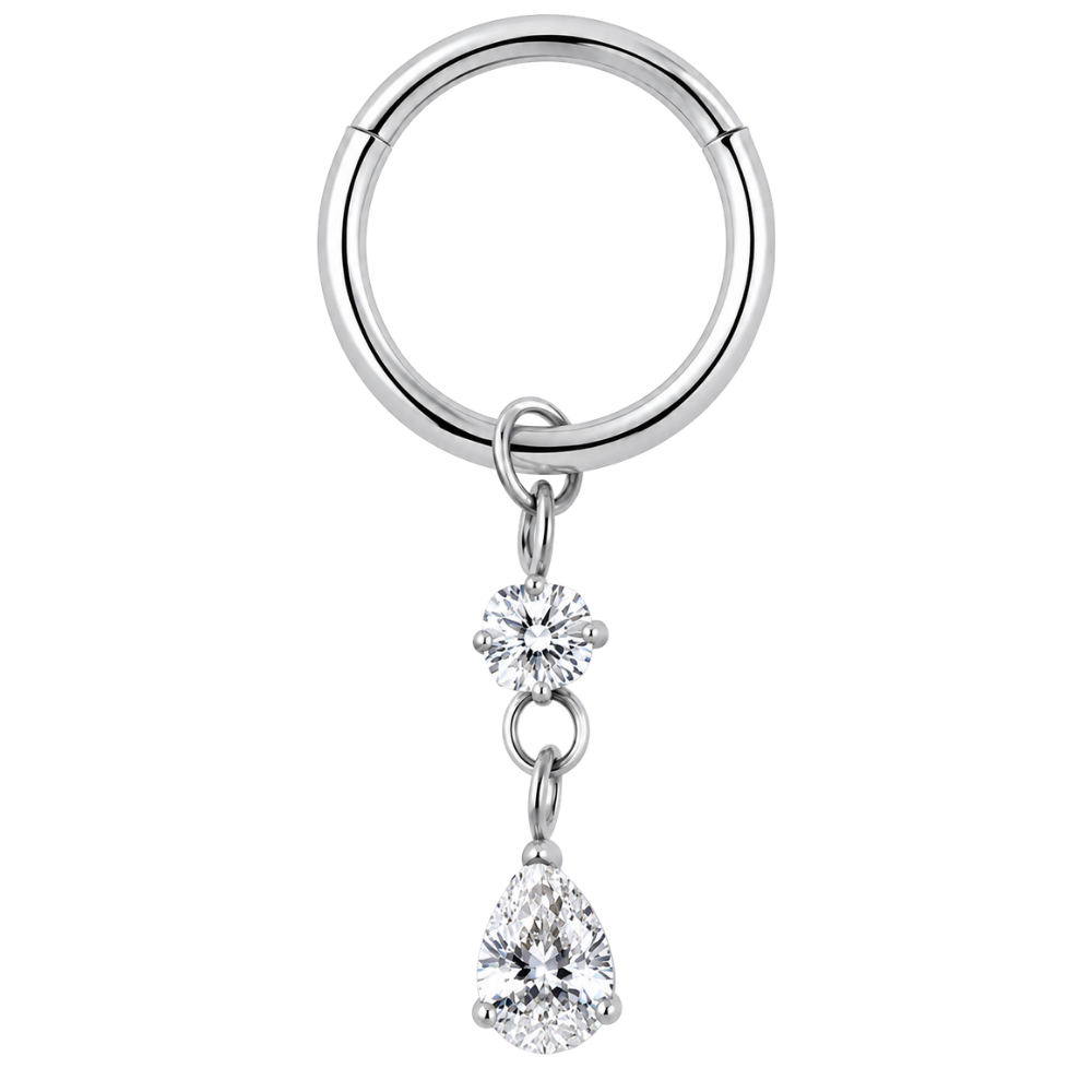 Clicker de segment avec double pendentif