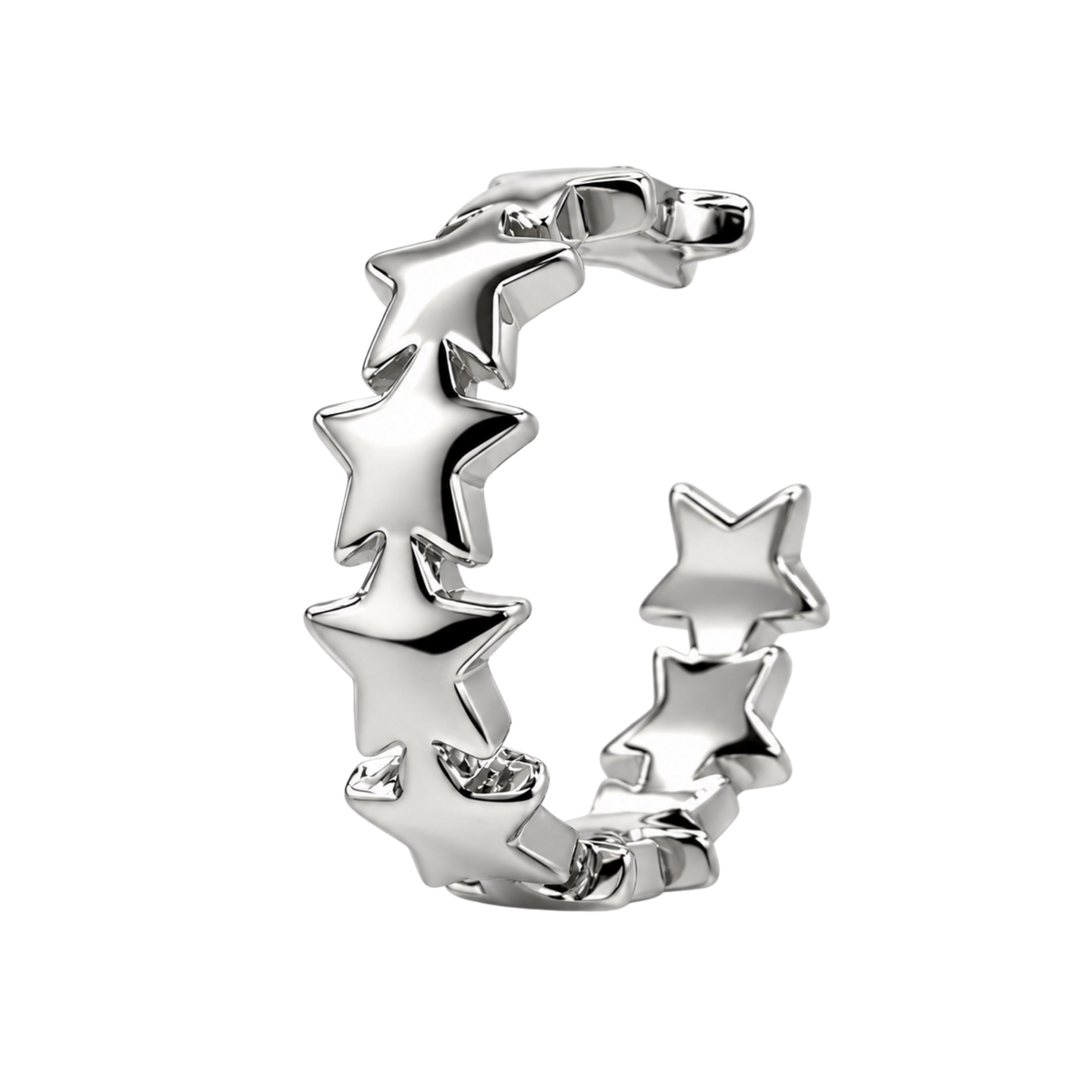 Nausznica z Gwiazd - Ear Cuff