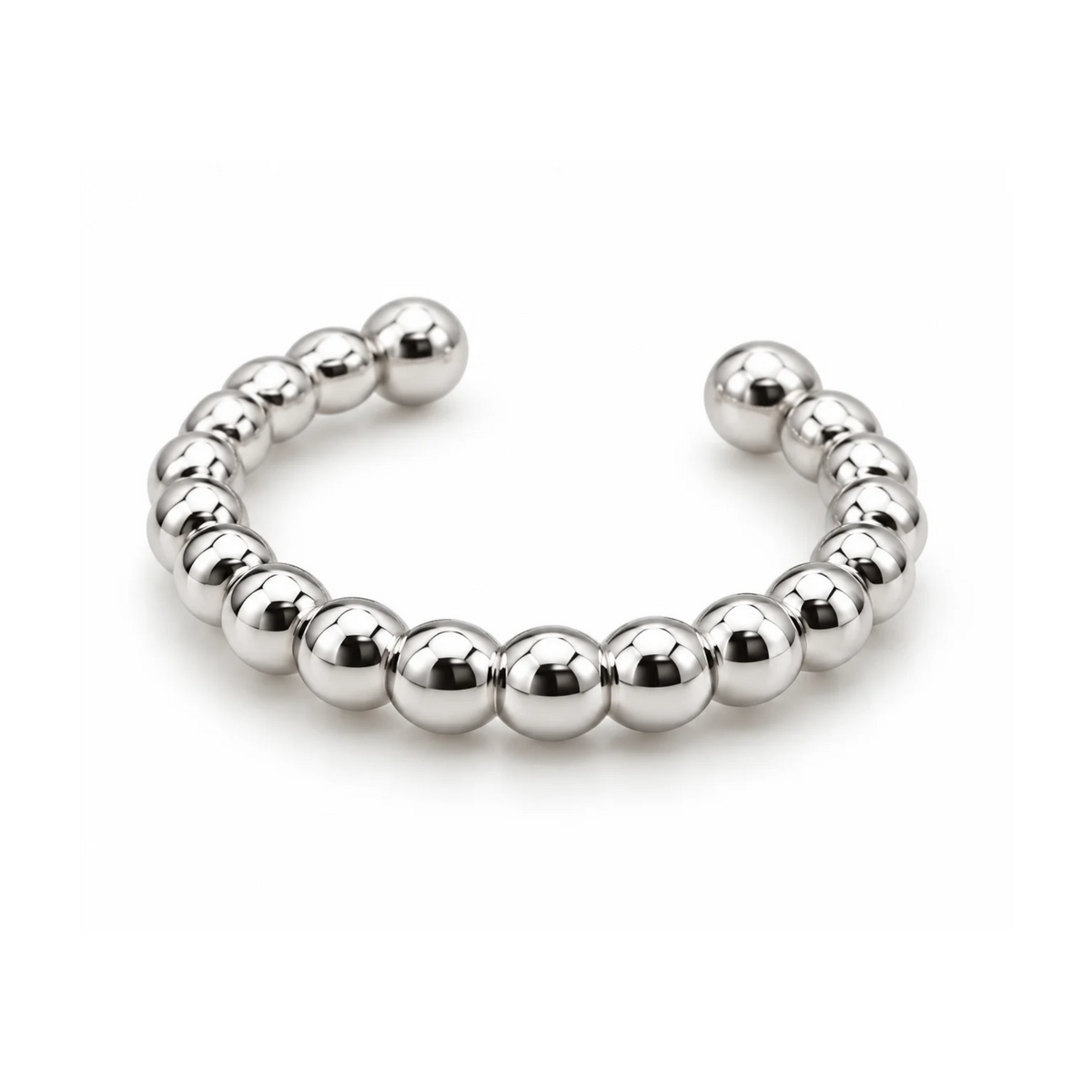 Nausznica z Kuleczkami - Ear Cuff