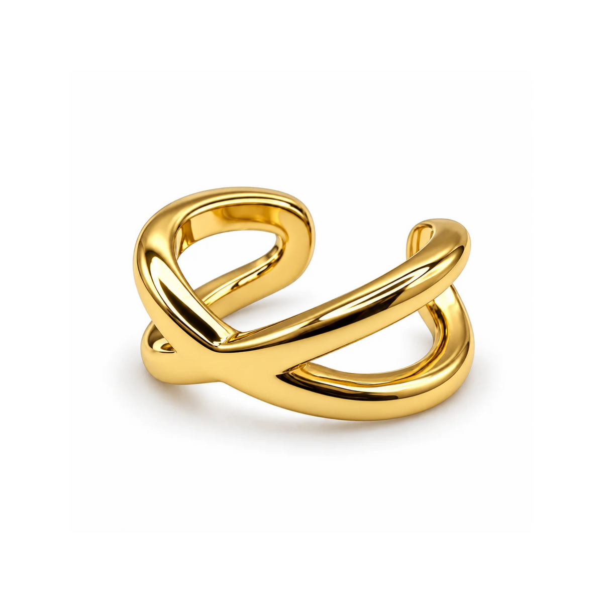 Nausznica z Przeplotem - Ear Cuff