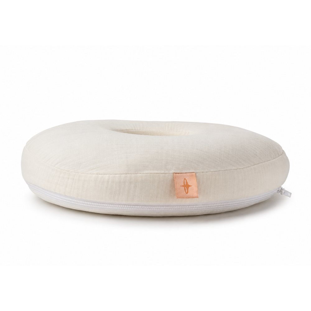 Oreiller donut pour piercing - mousseline, 30 cm, produit polonais