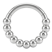 Steel Segmented Ball Clicker - Circle