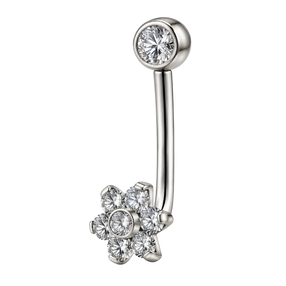 Boucle d'oreille en titane pour Christina Kwiatek