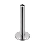 Labret Pret Titane Avec Filetage Interne