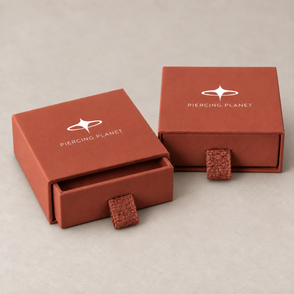 coffret cadeau pour bijoux de piercing