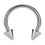 Titanium Horseshoe with Cone - With External Thread