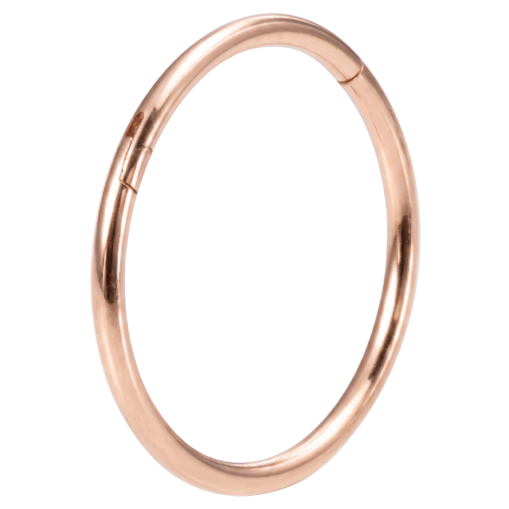 clicker en titane or rose