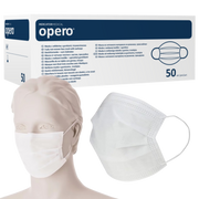 Opero Disposable Surgical Masks - 50 pieces